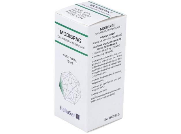 Heliosar Modispag Polichrestum Modificans 50 Ml