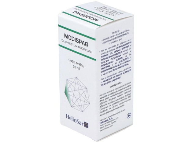 Heliosar Modispag Polichrestum Modificans 50 Ml