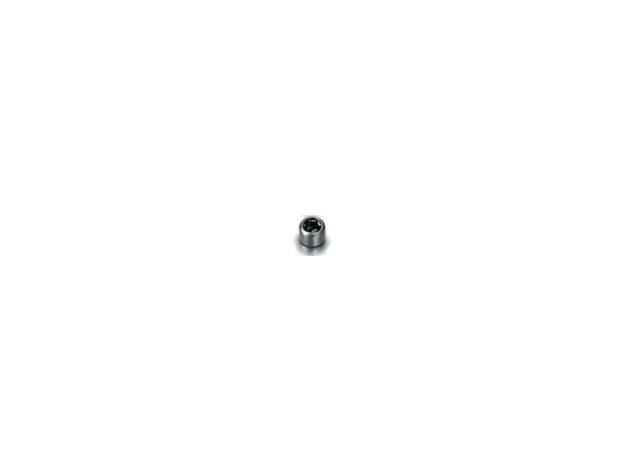 Benton Pharma My First Pendiente Botón Negro Acero
