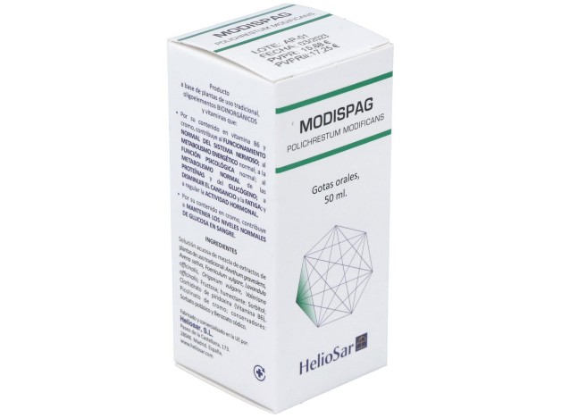 Heliosar Modispag Polichrestum Modificans 50 Ml