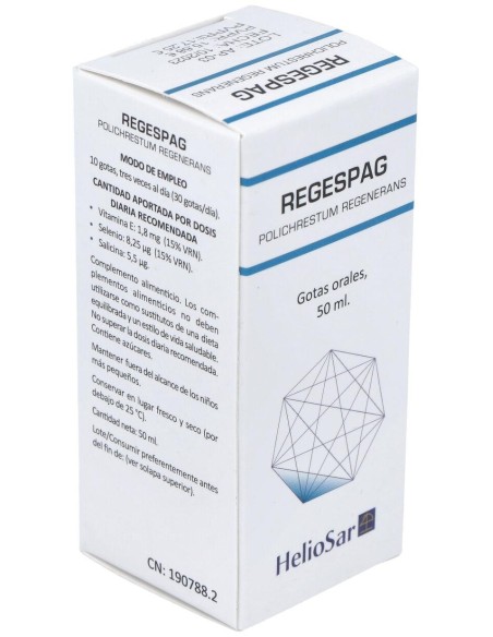 Heliosar Regespag Polichrestum 50Ml
