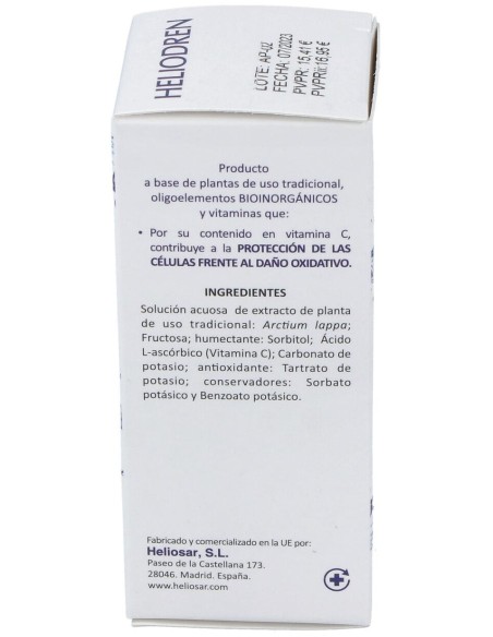Heliosar Heliodren 50Ml
