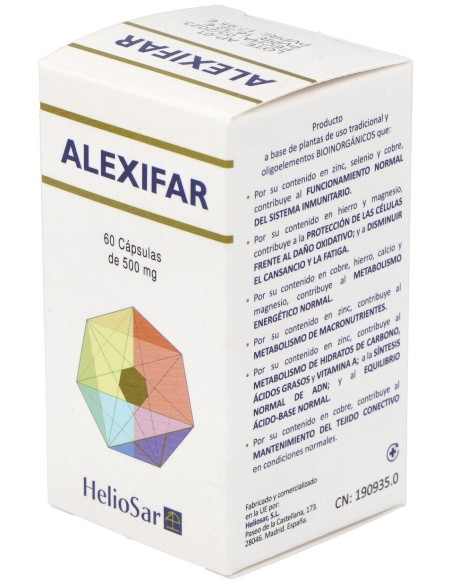 Heliosar Alexifar 60Caps