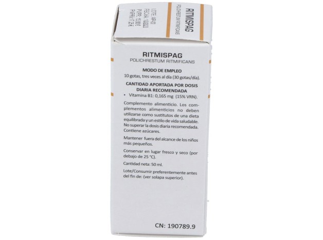 Ritmispag Polichrestum Ritmificans 50Ml.