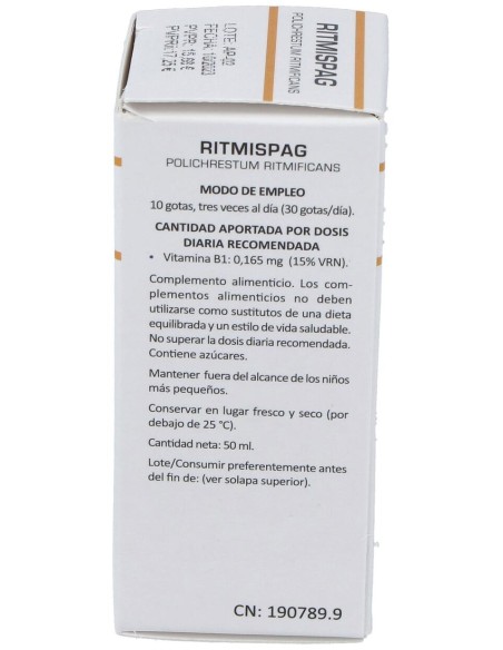 Ritmispag Polichrestum Ritmificans 50Ml.