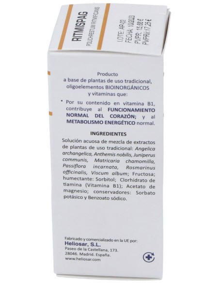 Ritmispag Polichrestum Ritmificans 50Ml.