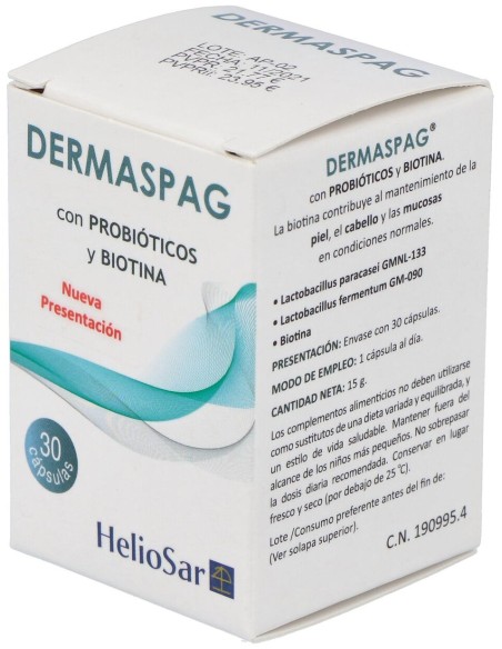Heliosar Dermaspag 30Caps