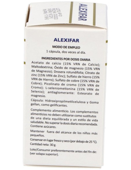 Heliosar Alexifar 60Caps