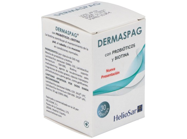 Heliosar Dermaspag 30Caps