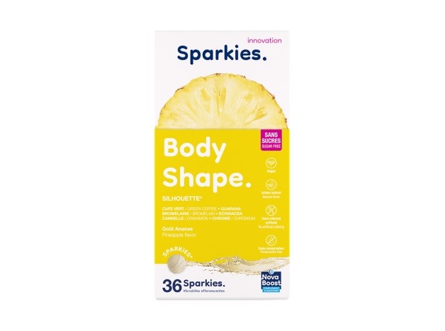 Sparkies Body Shape 36 Perlas Efervescentes