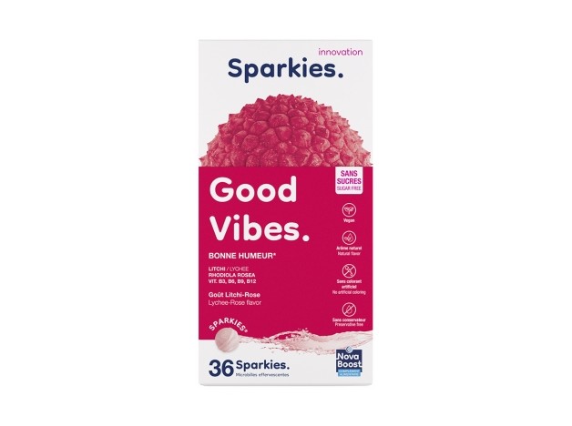 Sparkies Good Vibes 36 Perlas Efervescentes