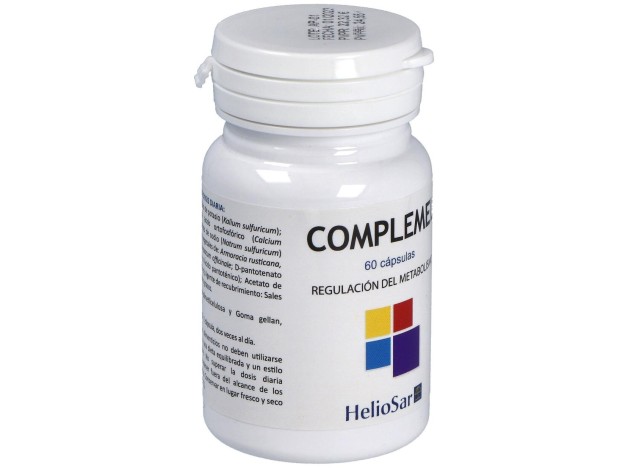 Heliosar Complemel 60 Cápsulas