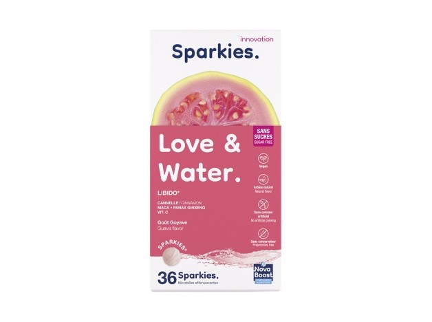 Sparkies Love & Water 36 Perlas Efervescentes