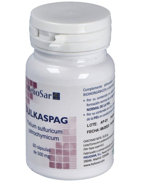 Sulkaspag Kalium Sulfuricum 60Cap.