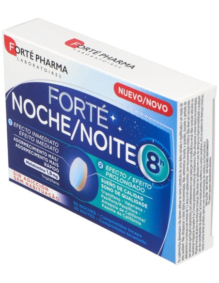 Forté Noche 8 H Adormecimiento Más Rápido 30 Comprimidos