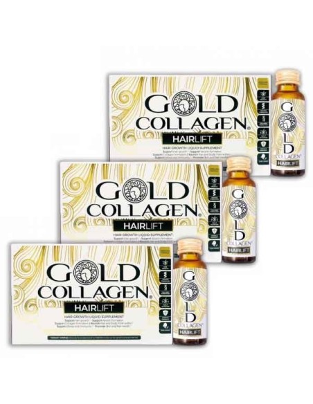 Gold Collagen Hairlift 30 Frascos de 50 ml ¡Precio Especial!