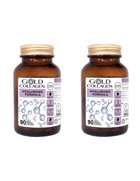 Gold Collagen Hyaluronic Formula 2x90 cápsulas ¡Duplo!