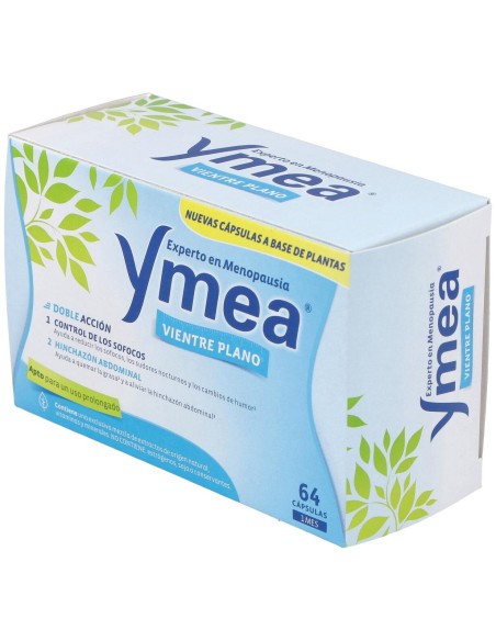 Ymea Vientre Plano New Formula 64 Cápsulas