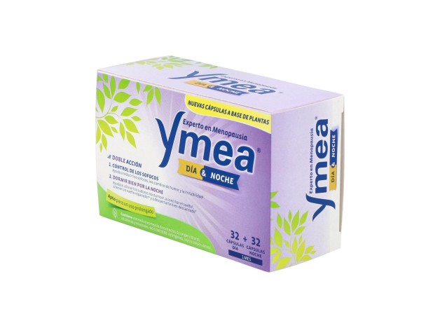 Ymea Día Y Noche  New Formula 64 Cápsulas
