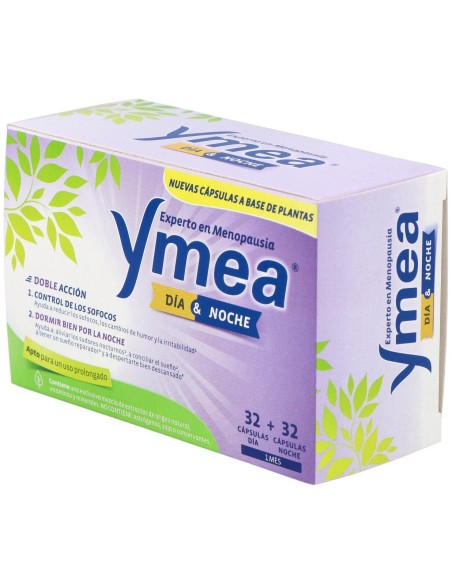 Ymea Día Y Noche  New Formula 64 Cápsulas