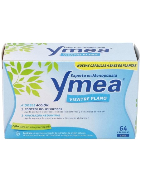 Ymea Vientre Plano New Formula 64 Cápsulas