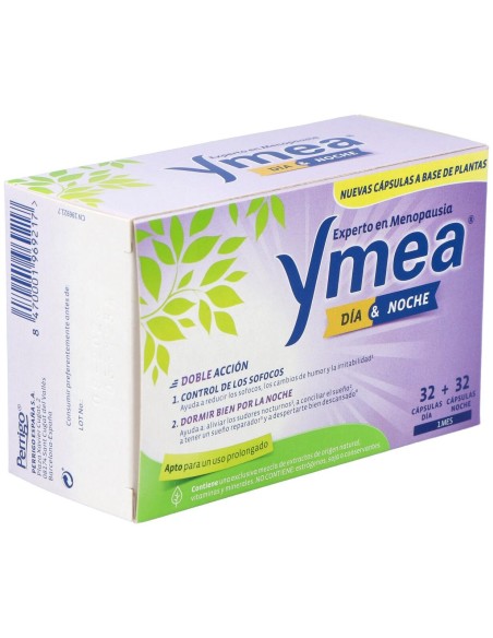 Ymea Día Y Noche  New Formula 64 Cápsulas