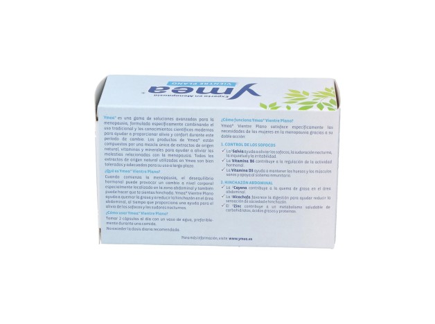 Ymea Vientre Plano New Formula 64 Cápsulas