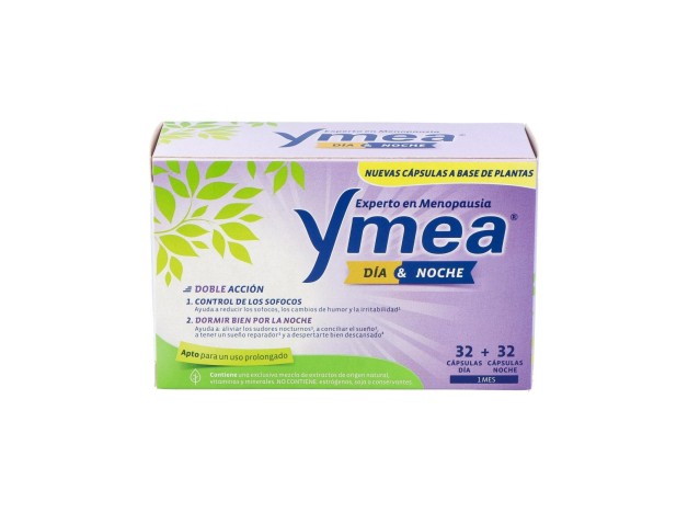 Ymea Día Y Noche  New Formula 64 Cápsulas