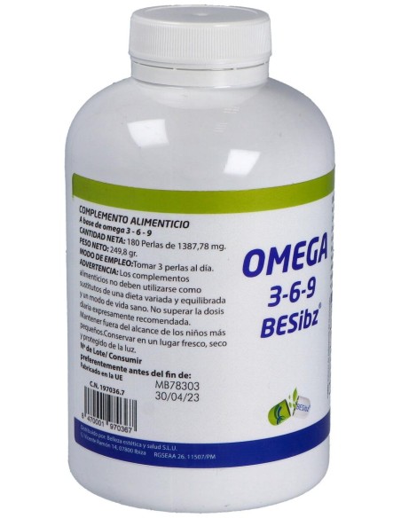 Besibz Omegabesibz 3-6-9 180Caps