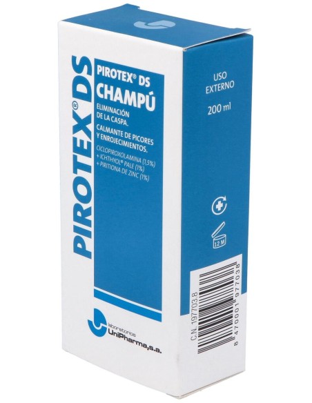Unipharma Pirotex® Ds Champú 200Ml