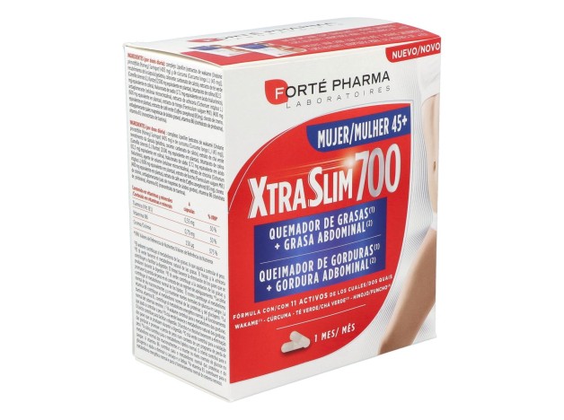 Xtraslim 700 Mujer 45+ Quemador De Grasas 120...