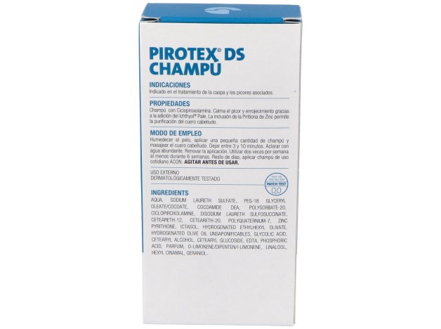 Unipharma Pirotex® Ds Champú 200Ml