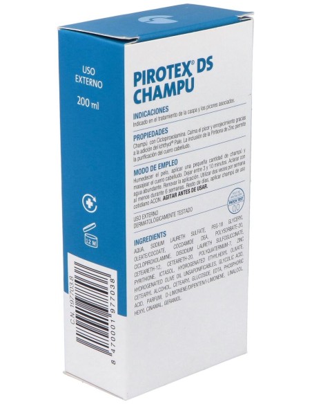 Unipharma Pirotex® Ds Champú 200Ml
