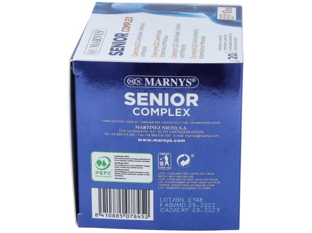 Marnys Senior Complex Q10 20X10Ml
