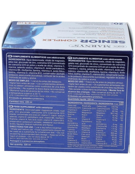 Marnys Senior Complex Q10 20X10Ml