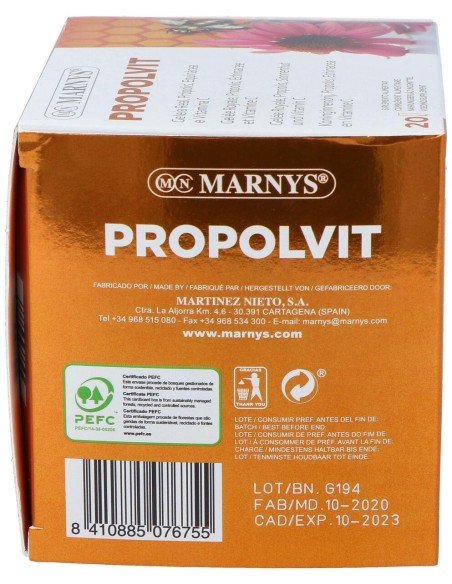 Marnys Propolvit 20X11Ml