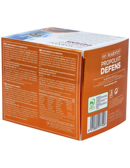 Marnys Propolvit Defens 20X10Ml