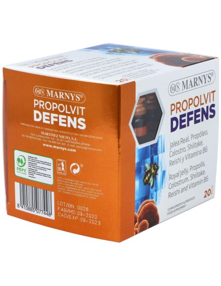 Marnys Propolvit Defens 20X10Ml