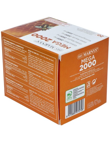 Jalea Real Mega 2000Mg 20Viales