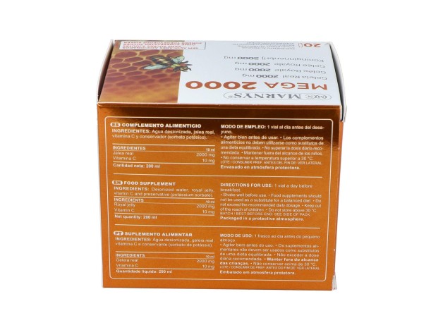 Jalea Real Mega 2000Mg 20Viales
