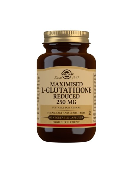 Solgar Maximised L-Glutathione Reduced 60 Cápsulas