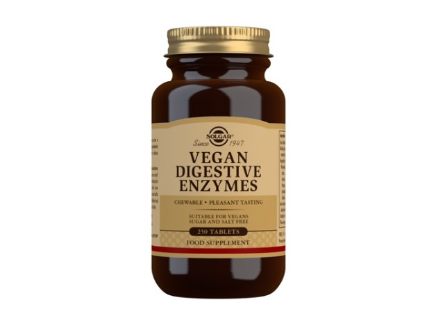 Solgar Vegan Digestive Enzymes 250 Comprimidos