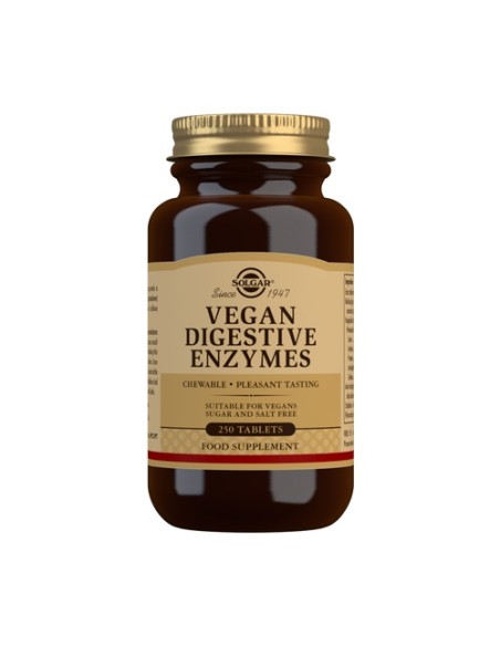 Solgar Vegan Digestive Enzymes 250 Comprimidos