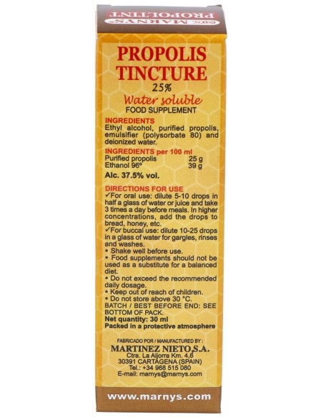Propoltint (Ext.Propolis Al 25%) 30Ml.