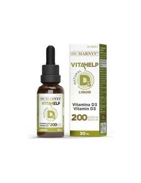 Vitahelp Vitamina D3 200Ui 30Ml.