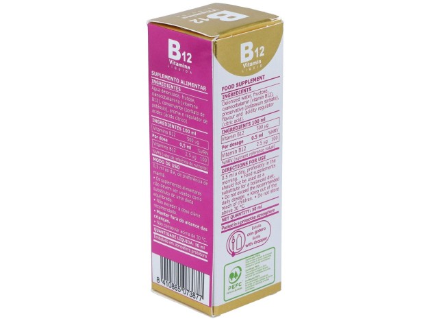 Vitamina B12 Liquida 30Ml.