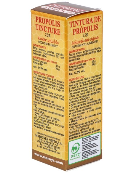 Propoltint (Ext.Propolis Al 25%) 30Ml.