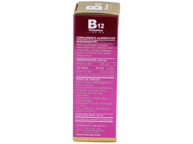 Vitamina B12 Liquida 30Ml.