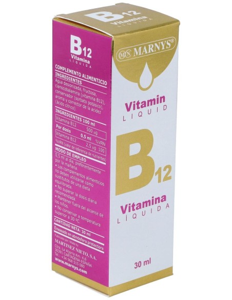 Vitamina B12 Liquida 30Ml.