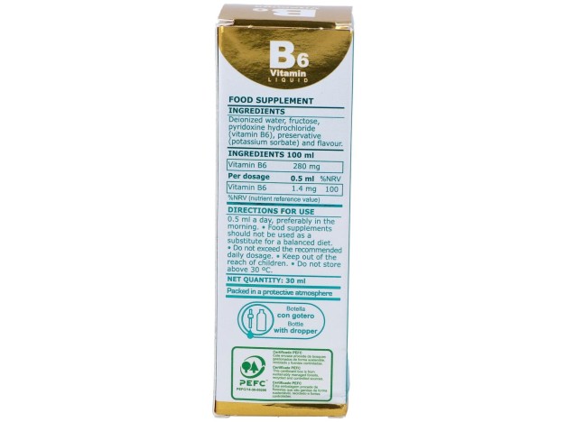 Vitamina B6 Liquida 30Ml.